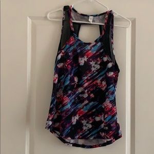 Marika Workout Tank Top (Open Back)